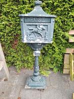 ijzeren brievenbus, Tuin en Terras, Brievenbussen, Ophalen, Gebruikt, IJzer, Staande brievenbus
