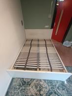 Bed 140 x 200, Huis en Inrichting, Slaapkamer | Bedden, Ophalen, Gebruikt, Wit, Tweepersoons