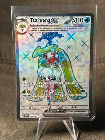 Tsareena Ex #220 220/182 (Pokemon Paradox Rift) beschikbaar voor biedingen