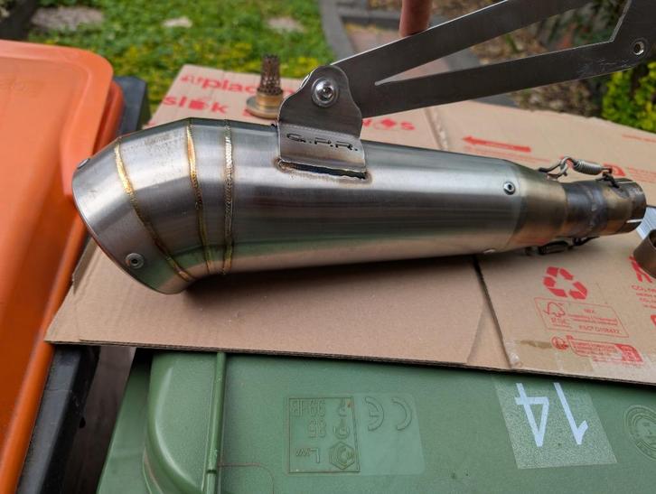 GPR Powercone Evo4 slip-on ( motor uitlaat universeel ), Motoren, Onderdelen | Merk-onafhankelijk, Gebruikt, Ophalen of Verzenden