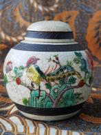 Mooie complete antieke Chinese gemberpot van porselein., Ophalen of Verzenden
