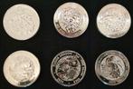 6x 2 oz Tudor's Beasts Zilver Munten 2022 t/m 2025, Ophalen of Verzenden, Zilver