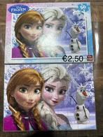 Frozen puzzel, Ophalen of Verzenden, 10 tot 50 stukjes, Gebruikt, 4 tot 6 jaar