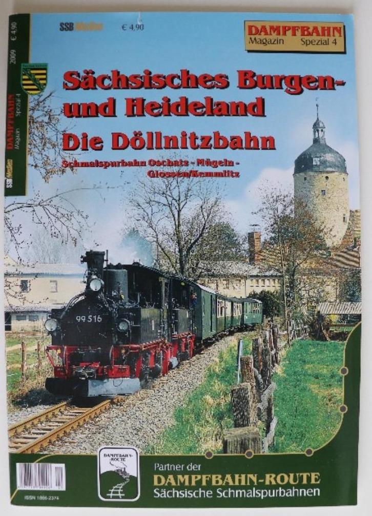 Duitsland DDR Saksen smalspoor, Die Döllnitzbahn Spezial 4, Verzamelen, Spoorwegen en Tramwegen, Zo goed als nieuw, Trein, Boek of Tijdschrift