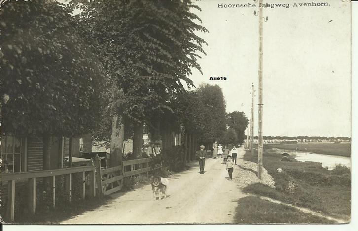 Avenhorn, Verzamelen, Ansichtkaarten | Nederland, Gelopen, Noord-Holland, Voor 1920, Verzenden