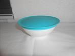 Tupperware Allegra kom Wit met blauw deksel 275ML NIEUW, Huis en Inrichting, Keuken | Tupperware, Ophalen of Verzenden, Nieuw
