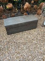 Hollandse schellevis 100x40 sluitband/staptegel 7 stuks, Tuin en Terras, Tegels en Klinkers, Ophalen, Zo goed als nieuw, Beton