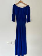 LaDress (S) off shoulder Paars/blauw, Ophalen of Verzenden, Zo goed als nieuw, Blauw, Boven de knie