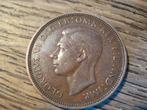 Engeland Half-Penny 1943 met galjoen, WW2 #637, Verzenden, Overige landen, Losse munt