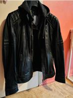 Nieuwe heren leren jas - Maat 48, Kleding | Heren, Ophalen of Verzenden, Nieuw, Maat 48/50 (M), Zwart