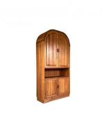 Vintage teakhouten boogkast, Dyrlund ‘70, Huis en Inrichting, Kasten | Wandmeubels, Met deur(en), 200 cm of meer, Ophalen of Verzenden