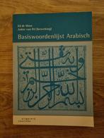Basiswoordenlijst Arabisch, Ophalen, Niet van toepassing, Uitgeverij Coutinho, Zo goed als nieuw