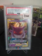 Gengar&Mimikyu gx psa 10, Ophalen of Verzenden, Zo goed als nieuw, Losse kaart
