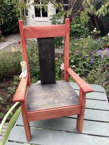 Antieke jaren ‘30 Haagse stijl / art deco kinderstoel beschikbaar voor biedingen