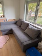 Grijze Friheten Slaapbank met Opbergruimte, Huis en Inrichting, Ophalen, Gebruikt, Tweepersoons