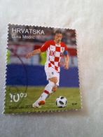 Kroatië: mi. 1368. Luka Modric.  Voetballer Real Madrid., Ophalen of Verzenden, Overige landen, Gestempeld