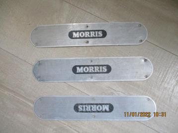 Morris Portier Sierplaat   3 Stuks één prijs . !! beschikbaar voor biedingen