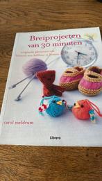 Breiprojecten van 30 minuten C Meldrum patronen in half uur, Ophalen of Verzenden, Zo goed als nieuw, Haken, Patroon of Boek