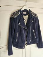 Ibana leren jasje, Blauw, Ophalen of Verzenden, Zo goed als nieuw, Jasje