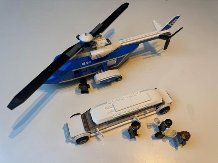 LEGO - Set 3222 - City - Helicopter and Limousine, Kinderen en Baby's, Speelgoed | Duplo en Lego, Zo goed als nieuw, Lego, Complete set