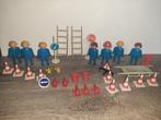 vintage Playmobil verkeerswerkzaamheden, Kinderen en Baby's, Speelgoed | Playmobil, Ophalen of Verzenden, Gebruikt, Complete set