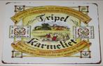 KARMELIET : Bord Karmeliet Tripel 3 Granen Abdijbier., Verzenden, Nieuw, Reclamebord, Plaat of Schild, Overige merken