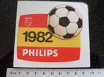 sticker philips wk voetbal tv ktv televisie uitgesneden, Verzenden, Zo goed als nieuw, Merk