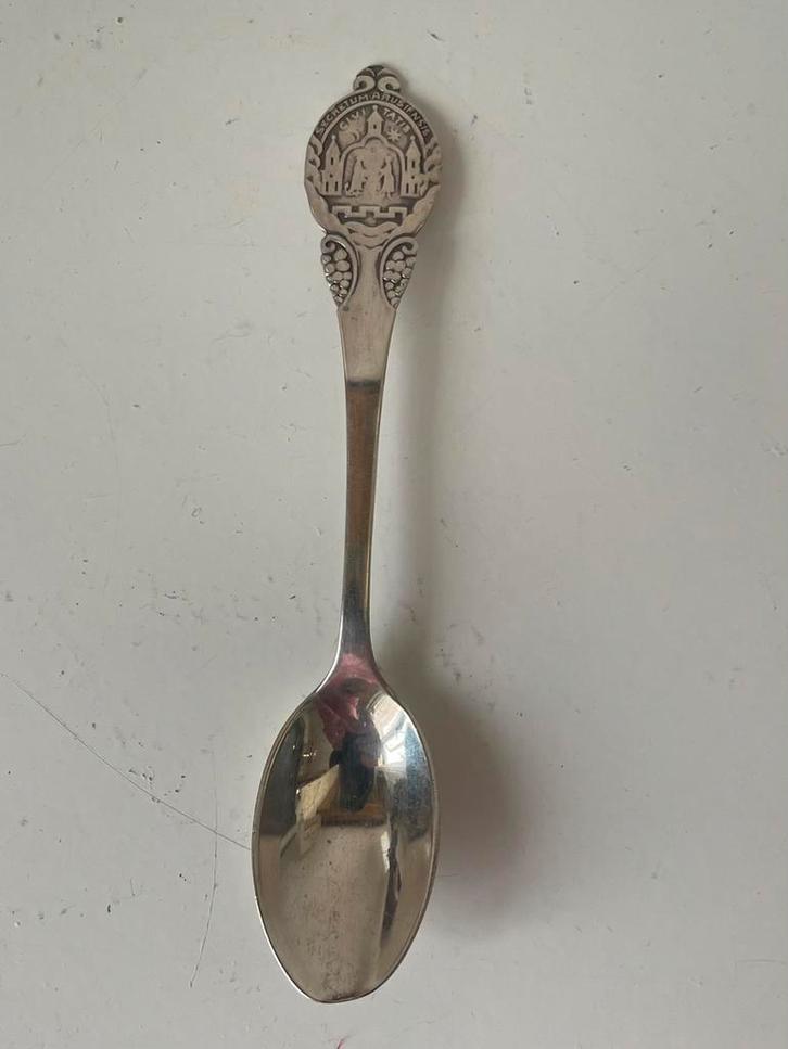 Georg Jensen, Antiek zilveren lepel, 1915, Antiek en Kunst, Antiek | Goud en Zilver, Zilver, Ophalen of Verzenden