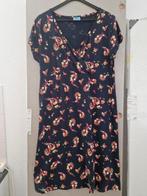Stretchjurkje met bloemen. Maat XL. Nieuwstaat., Blauw, Maat 42/44 (L), Ophalen of Verzenden, Zo goed als nieuw