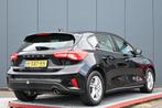Ford Focus 1.0 EcoBoost Trend Edition Business trekhaak came, Stof, Gebruikt, Zwart, Origineel Nederlands