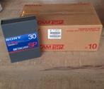 10x Sony Betacam sp videocasette, Ophalen of Verzenden, Bandrecorder, Met banden