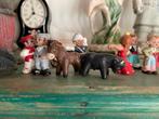 Vintage kleine terracotta beeldjes. Spaans souvenir spanje., Ophalen, Zo goed als nieuw, Mens