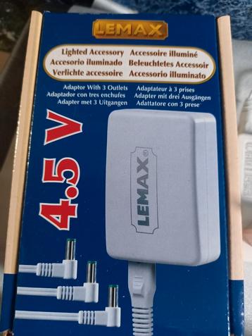 Lemax Adapters 4.5 volt (3 voor 27 euro)  beschikbaar voor biedingen