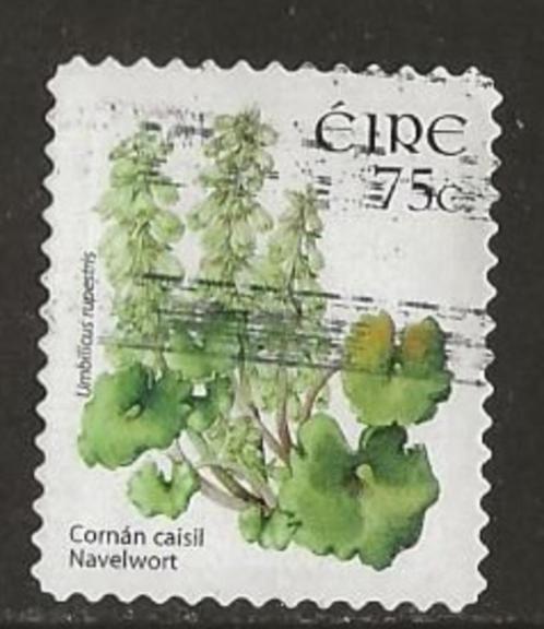 Ierland 18, kruidenplant, Postzegels en Munten, Postzegels | Europa | Overig, Gestempeld, Ierland, Verzenden
