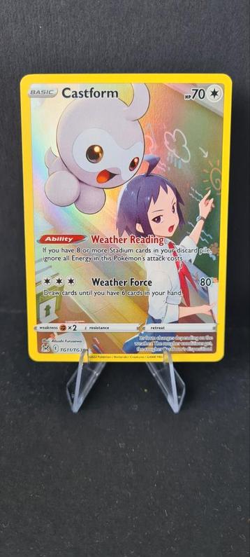 Castform TG11 Lost Origin beschikbaar voor biedingen