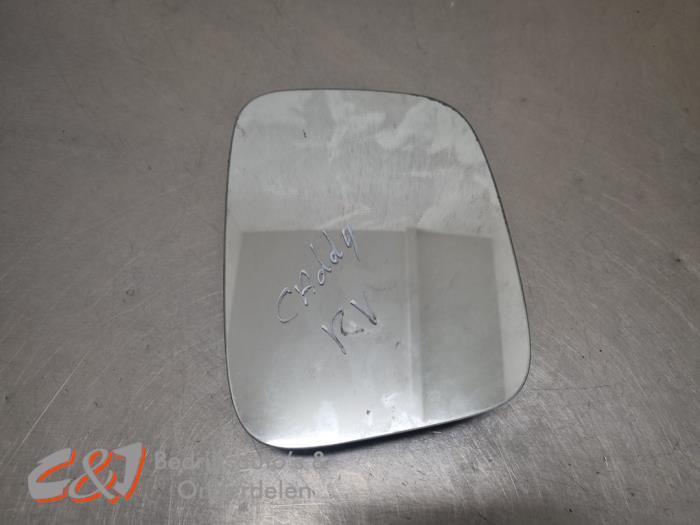 Spiegelglas rechts van een Volkswagen Caddy, Auto-onderdelen, Spiegels, Volkswagen, Gebruikt, 3 maanden garantie, Ophalen of Verzenden