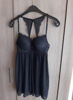 ZGAN sexy top/slaapdress van Primark mt 80B, Kleding | Dames, Ondergoed en Lingerie, Primark, Ophalen of Verzenden, Zwart, BH