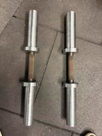 Muscle power halterstang dumbell set 50mm, Ophalen, Zo goed als nieuw, Uitlaat