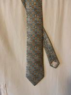 Hermès stropdas 100% zijde, Ophalen of Verzenden, Zo goed als nieuw, Blauw, Met patroon