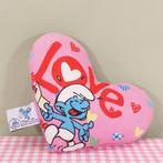 Smurfen Peyo 2010 Love hart knuffel kussen Valentijn 20 x 17, Verzamelen, Smurfen, Ophalen of Verzenden, Zo goed als nieuw, Gebruiksvoorwerp