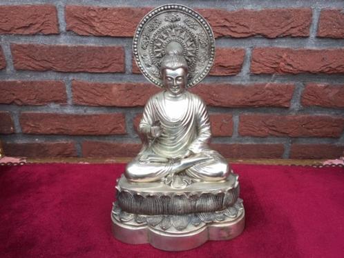 prachtige bronzen Boeddha, India, Huis en Inrichting, Woonaccessoires | Boeddhabeelden, Ophalen of Verzenden