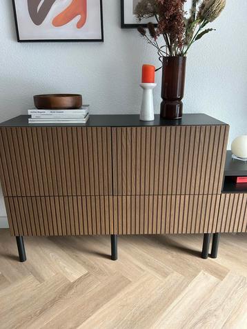 Ikea Besta/Bjorköviken opbergcombi kast | bruin eiken | zgan beschikbaar voor biedingen