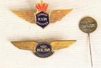 2 KLM en 1 NLM pin /speld, Verzamelen, Speldjes, Pins en Buttons, Ophalen of Verzenden, Gebruikt, Merk, Speldje of Pin