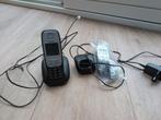 Dect telefoon met 2 handsets, basisstation en lader, Telecommunicatie, Vaste telefoons | Handsets en Draadloos, Ophalen of Verzenden