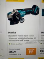 Makita DGA520ZX1 Haakse Slijper X-Lock 125mm, Doe-het-zelf en Verbouw, Gereedschap | Schuurmachines, Ophalen of Verzenden, Zo goed als nieuw