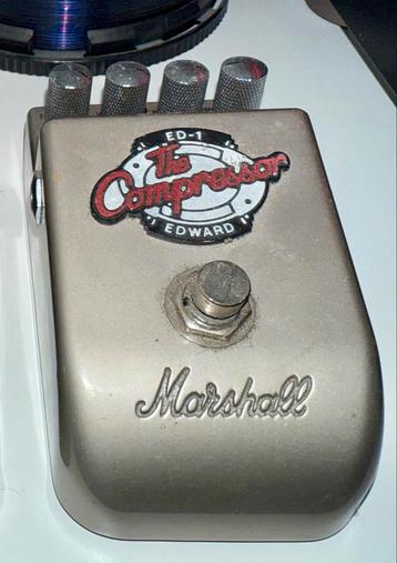 Marshall The Compressor ED-1 Pedaal en vibratrem. beschikbaar voor biedingen
