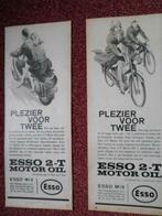 ESSO 2-T Motor Oil - Advertenties uit Tijdschrift 1962, Verzamelen, Verzenden, Gebruikt