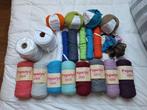 Papatya Ribbon, Katia Big Ribbon en overig textielgaren, Ophalen of Verzenden, Nieuw, Breien of Haken, Wol of Garen