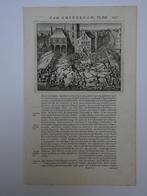 gravure Staatse troepen verslagen op Dam Amsterdam Hogenberg, Verzenden