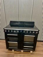 Luxe ZGAN Smeg Fornuis INDUCTIE 5 zones met 3 ovens 110 cm, Fornello Esperta, Grill, Ophalen of Verzenden, Zo goed als nieuw